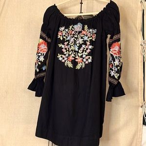 Free People Fleur du Jour Mini Dress/Tunic EUC S/P